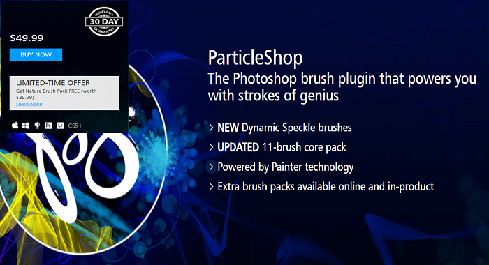 particleshop flame brush pack