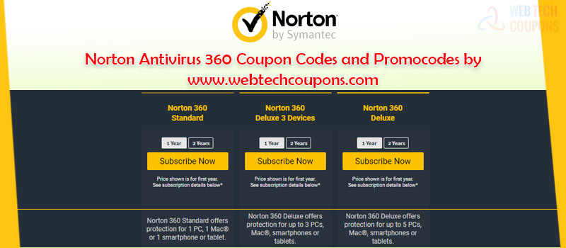 Norton 360 Premium Coupon Code 2022 | Discount on Norton 360
