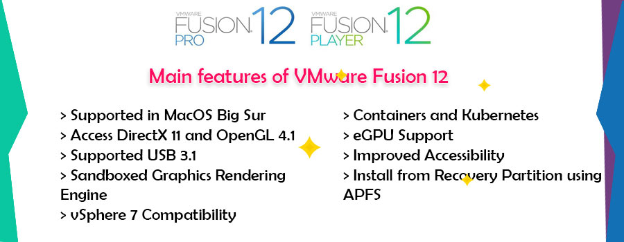 vmware fusion 12 big sur