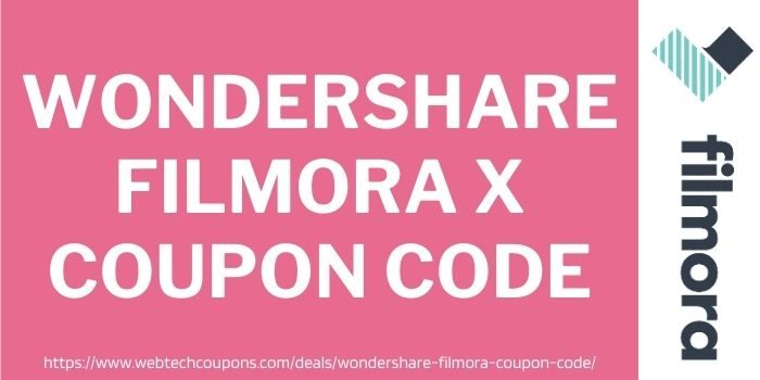 coupon for wondershare filmora x