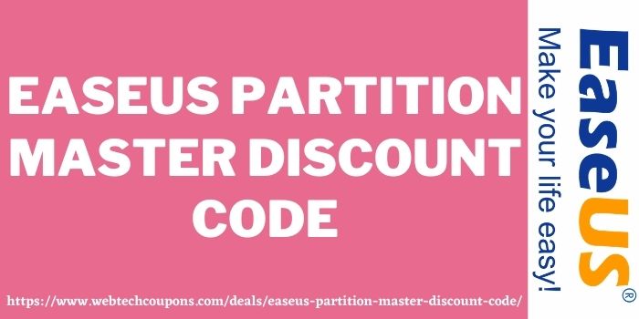 easeus partition master professional discount