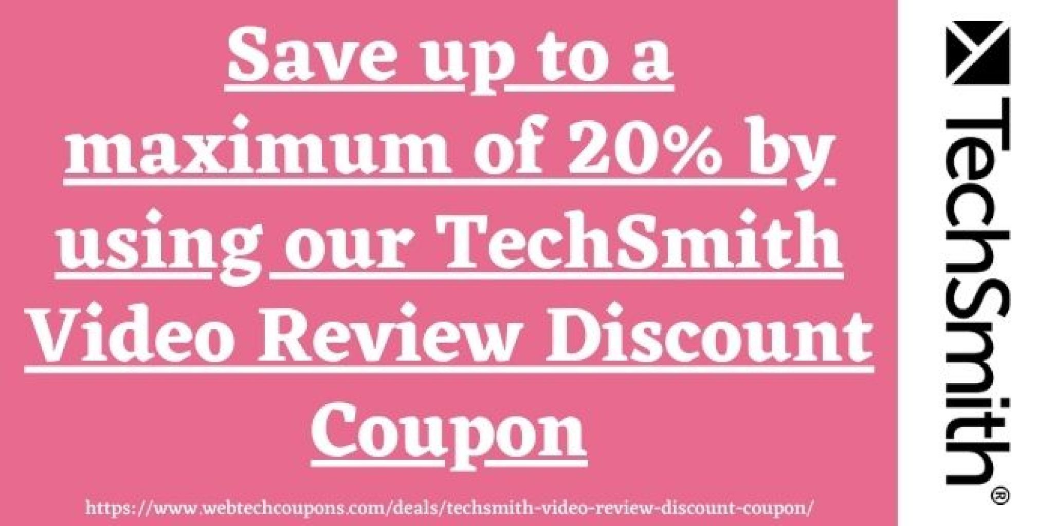 techsmith snagit 2021 coupon code