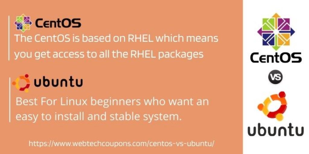 centos vs ubuntu