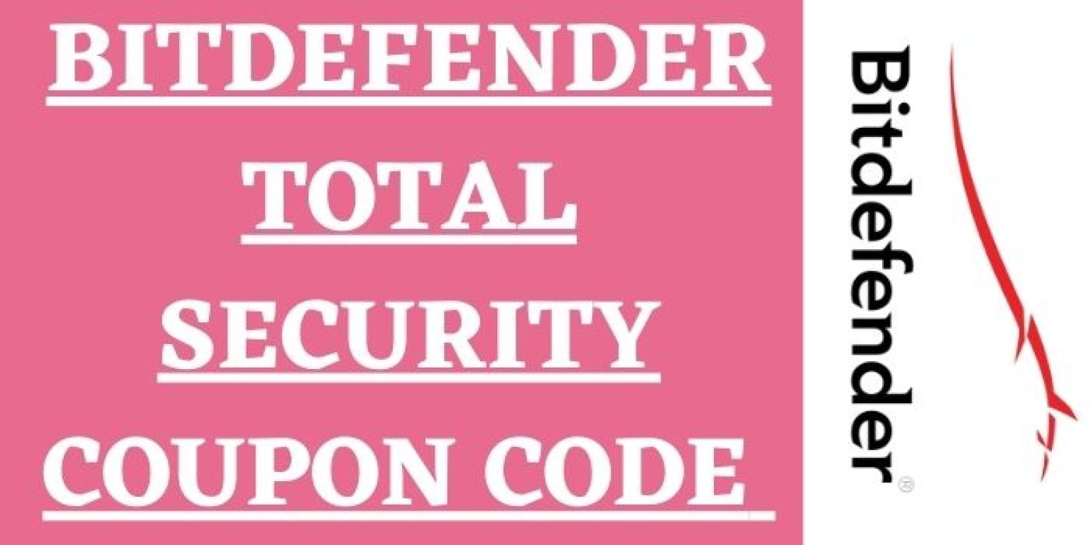 Bitdefender Total Security Coupon Code 2024 Get upto 50 off