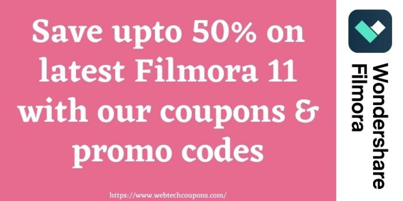 wondershare filmora coupon code