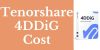 tenorshare 4ddig cost